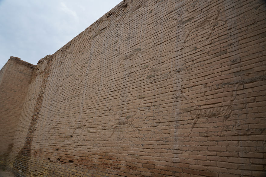 I Visited The Ancient Ruins Of Babylon In Iraq.
