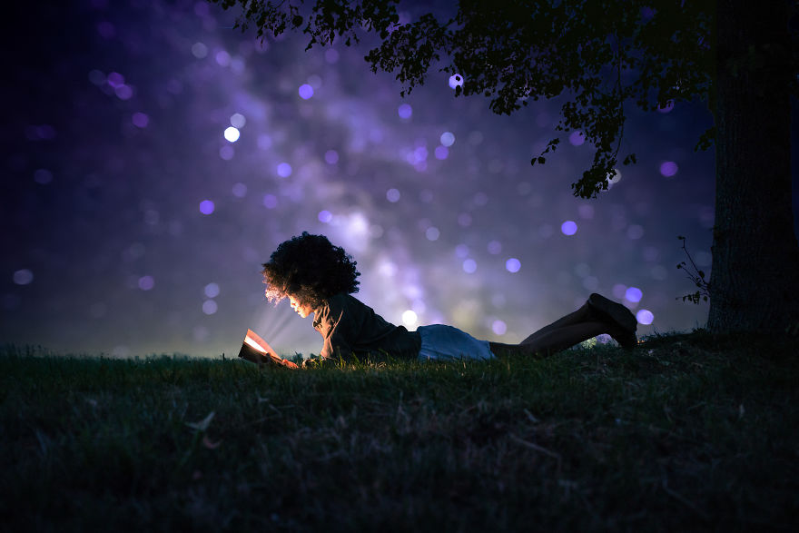 I Love To Tell Stories Under The Night Sky