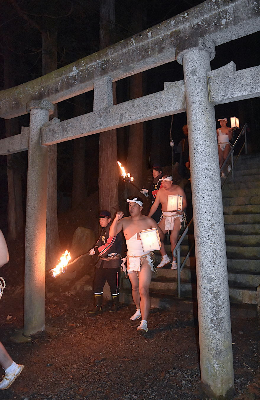 Naked Pilgrimage To A Japanese Shrine