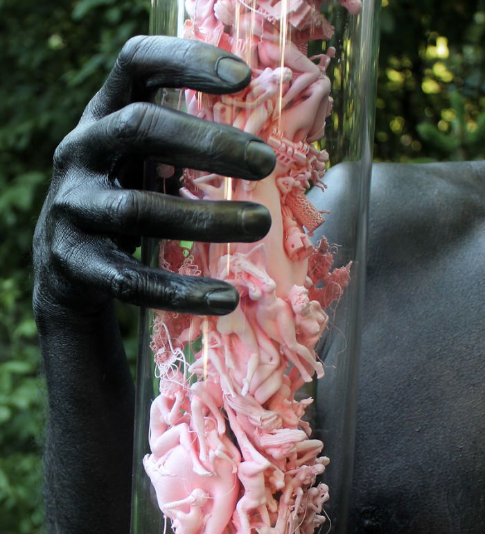 "Female Substance" By Dmitry Kawarga From The Project "Archiviation Of The Posthuman Compost". "Female Substance" By Dmitry Kawarga From The Project "Archiviation Of The Posthuman Compost".