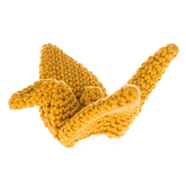 Crochet An Amigurumi Origami Crane With This Free Pattern
