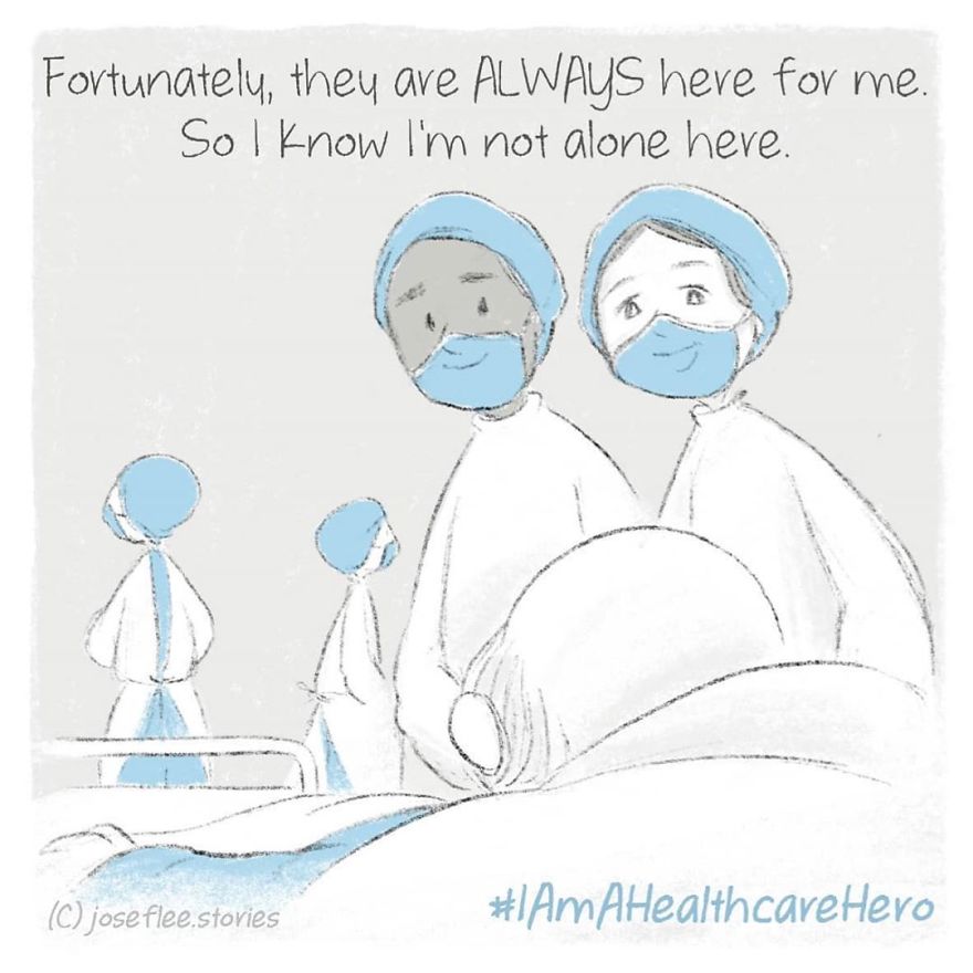 I Created 10 More Comics About Healthcare Heroes That Might Warm Your Heart (New Pics)