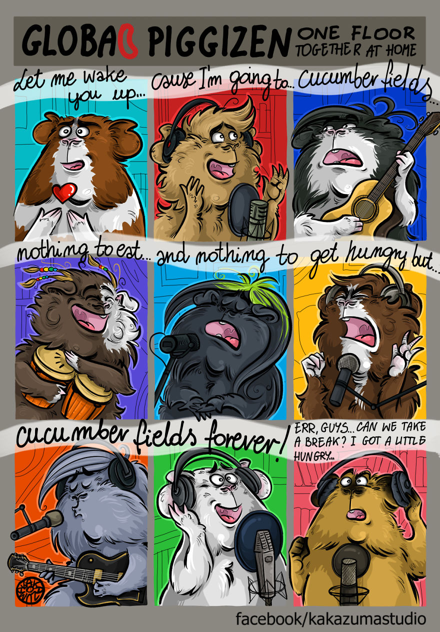 I Make Funny Comics About My Guinea Pigs And Cosplayed Them Into Various Characters I Make Funny Comics About My Guinea Pigs And Cosplayed Them Into Various Characters