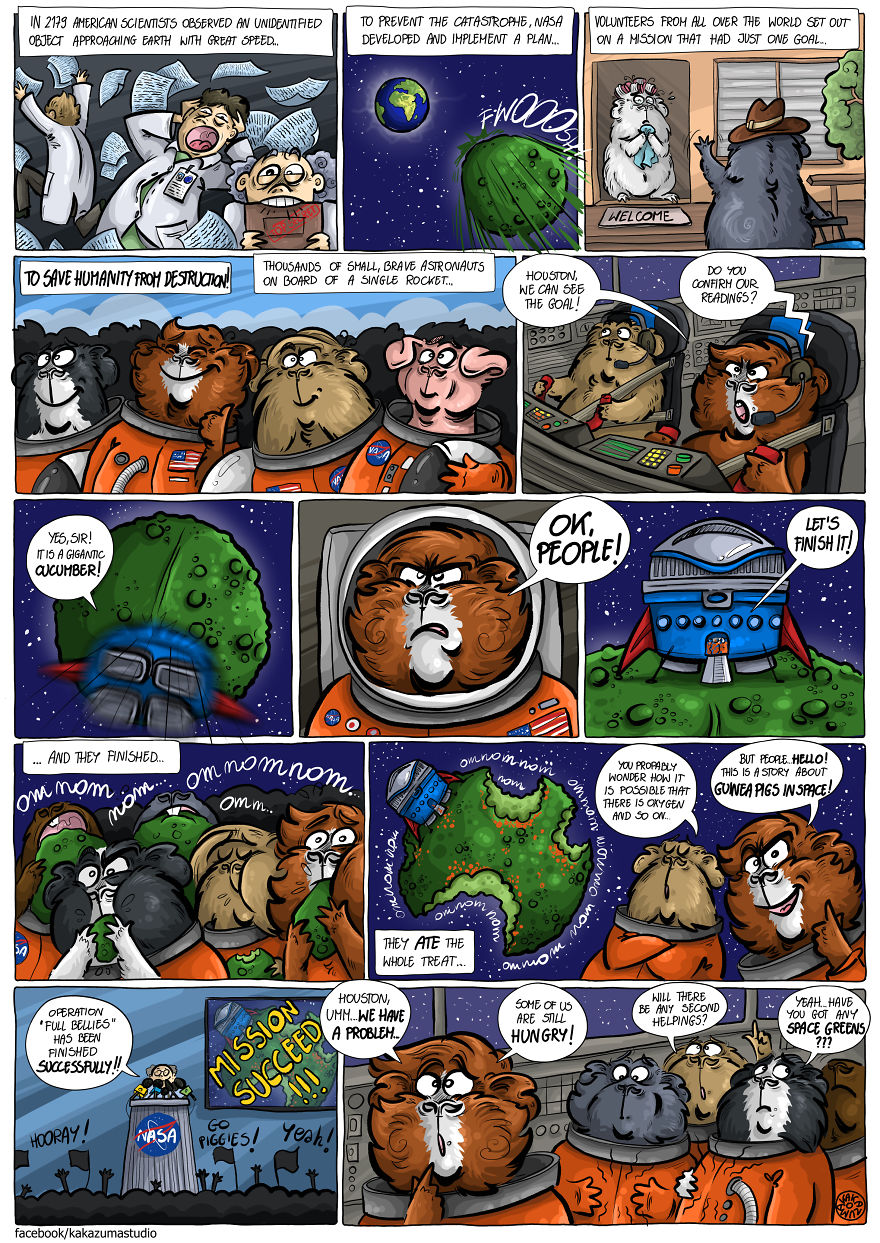 I Make Funny Comics About My Guinea Pigs And Cosplayed Them Into Various Characters I Make Funny Comics About My Guinea Pigs And Cosplayed Them Into Various Characters