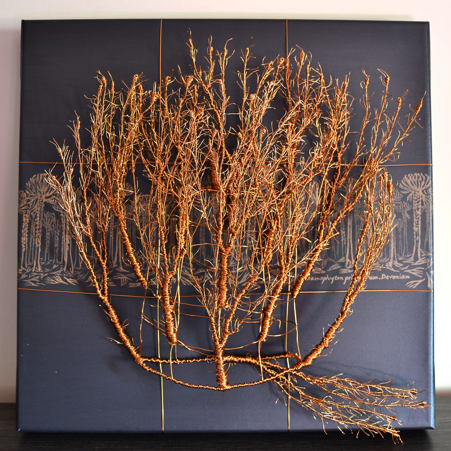 I Spent 1 Y Modelling Copper Wire Ancient Plants And Needle Felting Forest Creatures