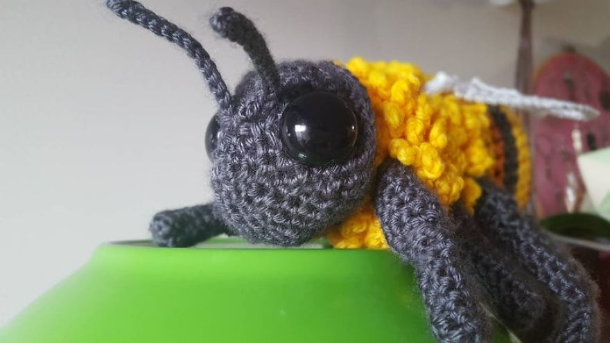 Incredible Bumblebee Amigurumi ... You're Gonna Want To Get This Pattern!