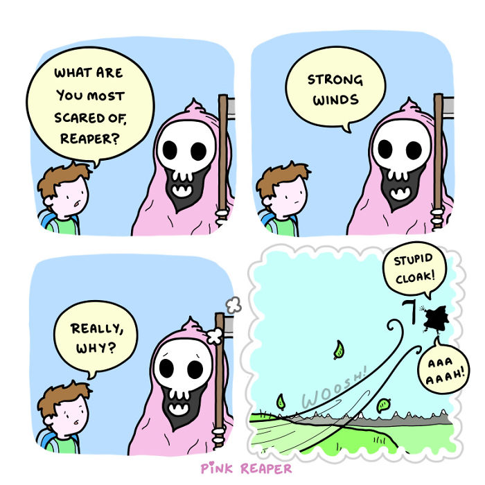 My Wholesome Webcomic About The Grim Reaper Who Is Actually Nice (17 New  Pics) | Bored Panda