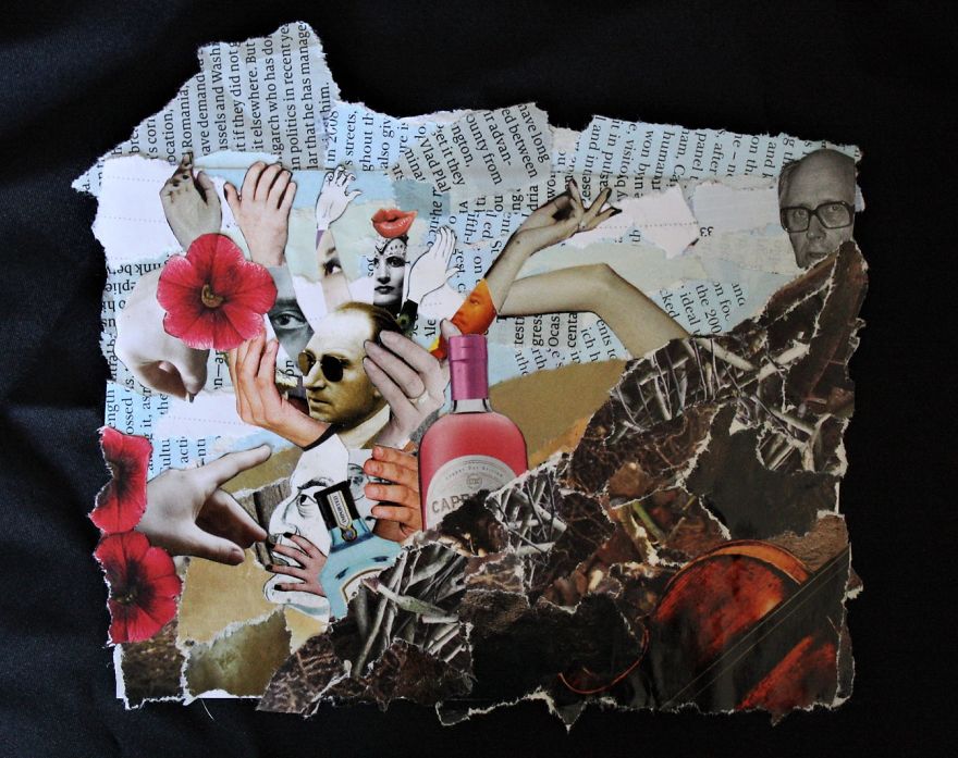 I've Spent 3 Months In Lockdown Making Collages Out Of Old Magazines