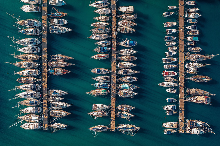 Boats On Marina