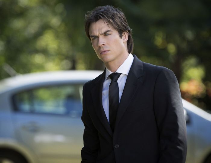 Ian Somerhalder Started Playing Damon Salvatore, A Vampire Turned-At-25 When The Actor Was 30-Years-Old And Finished The Show When He Was 38-Years-Old Still Playing A 25-Year-Old