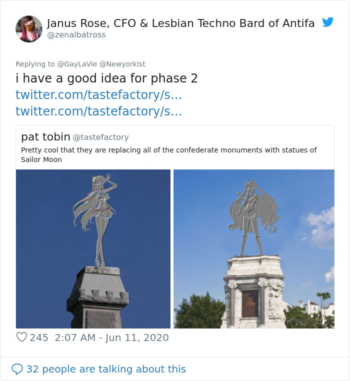 Someone Swaps Racist Monuments With Colorful Air Dancers In Hilarious Pics And People Think It’s An Awesome Idea