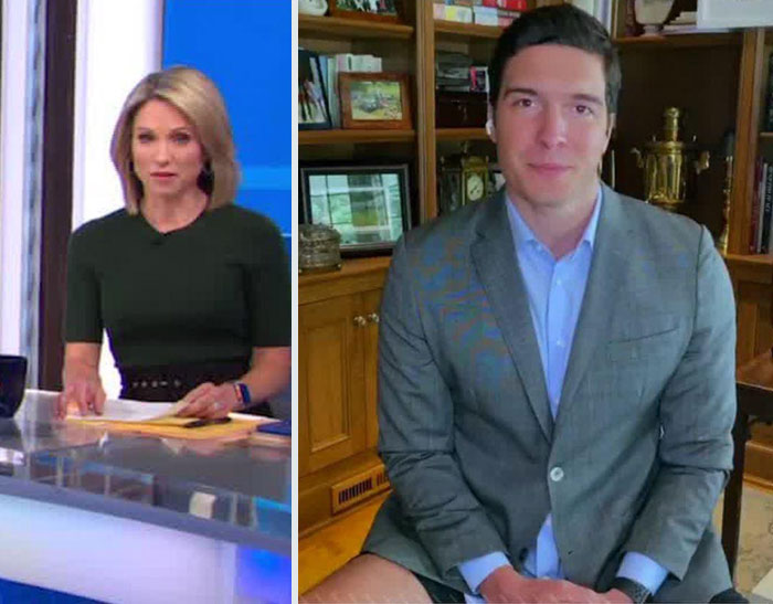 ABC Reporter Will Reve Appeared On Good Morning America Without Pants