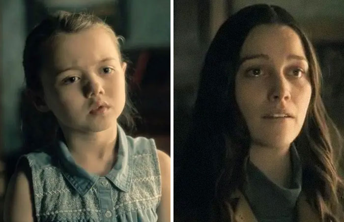 Nell In Haunting Of Hill House (Played By Violet Mcgraw As A Kid And Victoria Pedretti As An Adult)