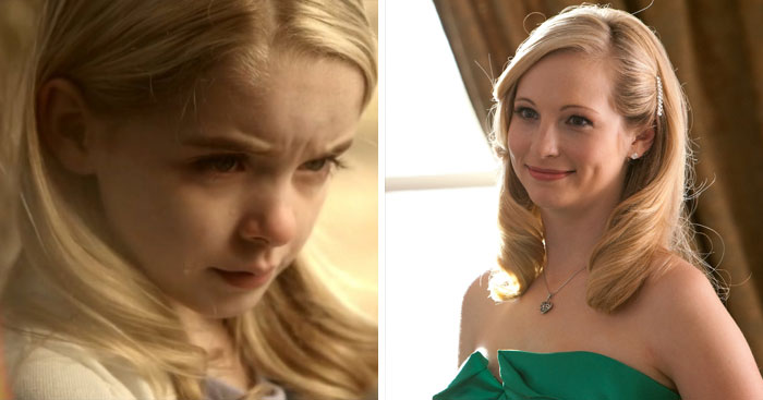 Caroline In The Vampire Diaries (Played By Mckenna Grace As A Kid And Candice Accola As A Teenager)