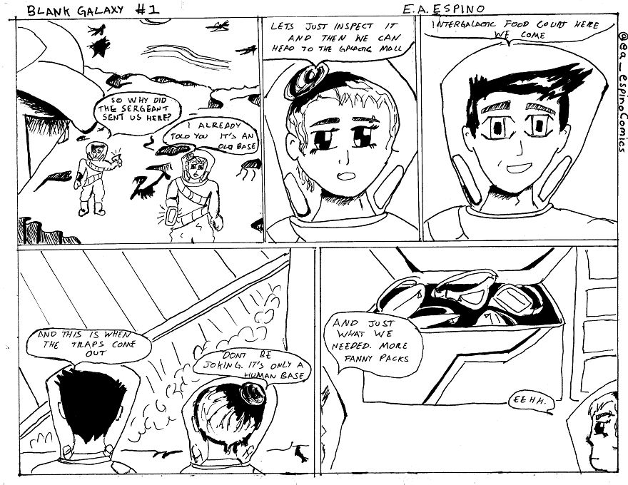 Blank Galaxy #1-12
