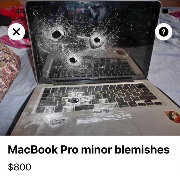 MacBook Pro Minor Blemishes