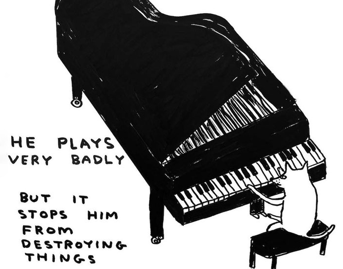 British Artist David Shrigley Shows Off His Dark Sense Of Humor In 44 Brilliant Illustrations