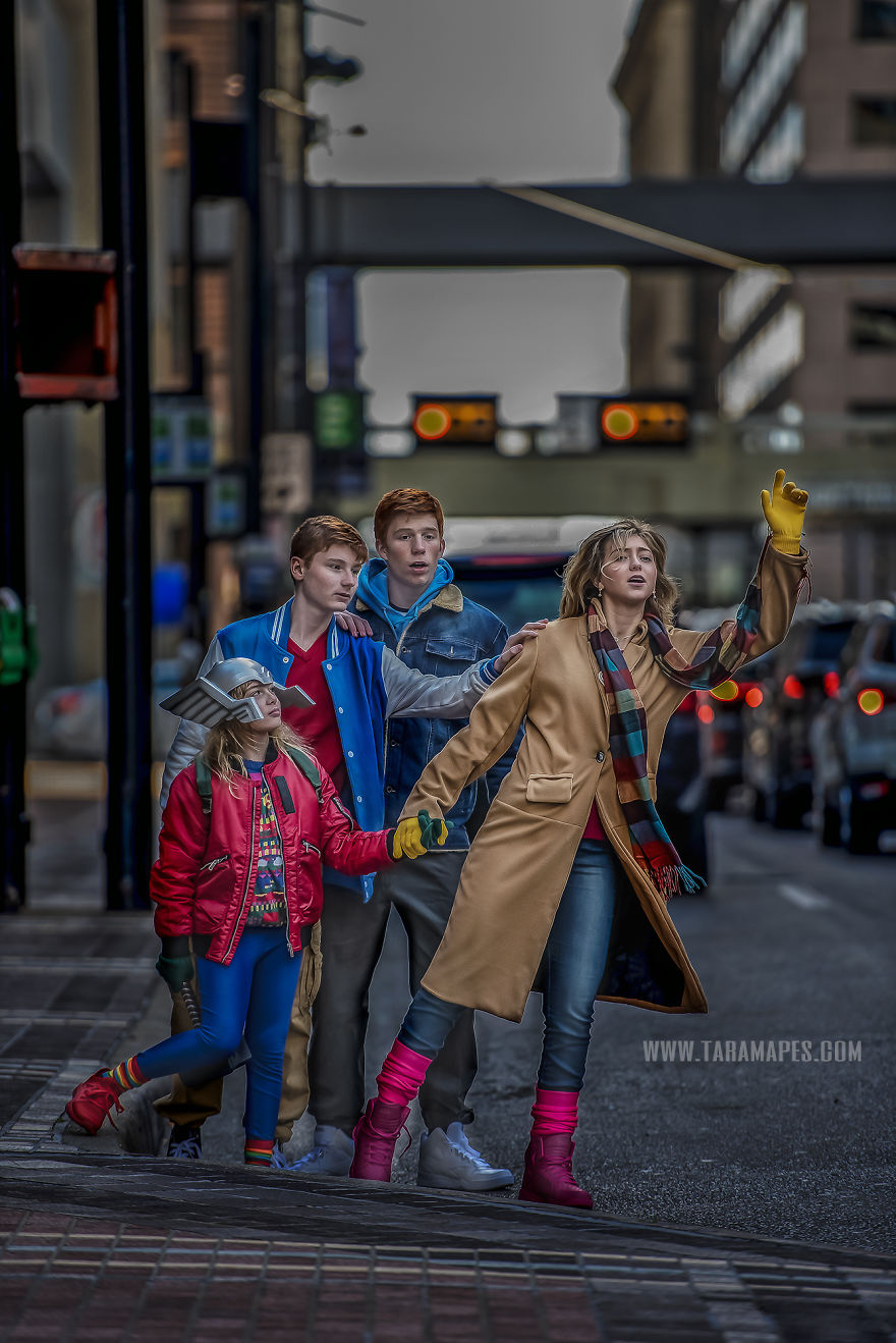 Remember The Movie Adventures In Babysitting? I Had A Photo Shoot To Recreate The Scenes From The Movie