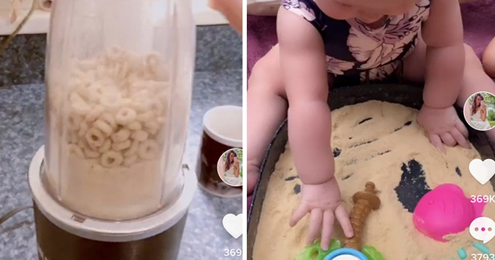 Mom’s TikTok On Making ‘Edible Sand’ Goes Viral And Others Try It Out