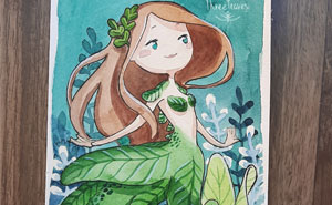 I Participated In A Drawing Challenge And Painted Different Mermaids For Each Day Of May (30 Pics)