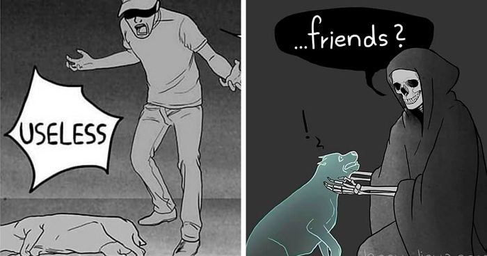 Artist Who Made People Cry With Her 'Good Boy' Comics Just Released A New  One About A Dog, Says It Was Painful To Draw | Bored Panda