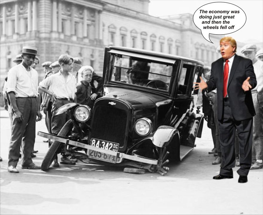 Donald's Economic Plan Stalls