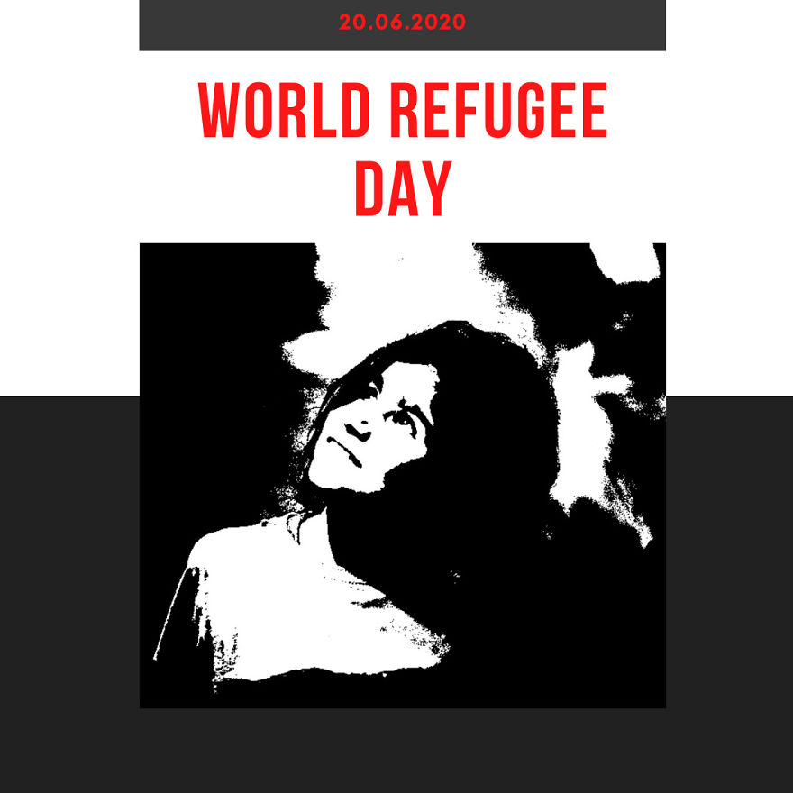 In Honor Of World Refugee Day (June 20th) I Created Digital Posters In More Than 20 Languages (From Armenian To Hebrew To Catalan To Korean)