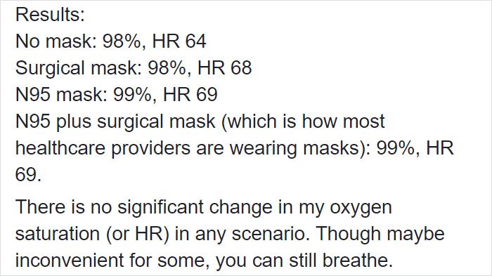 Doctor Demonstrates What Happens When You Wear Different Masks