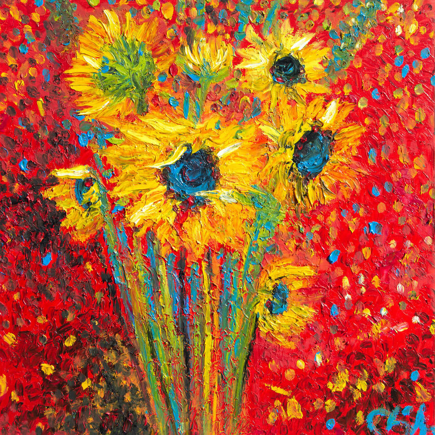 Find Out How This Painter Is Using The Color Wheel To Create String Impact Find Out How This Painter Is Using The Color Wheel To Create String Impact