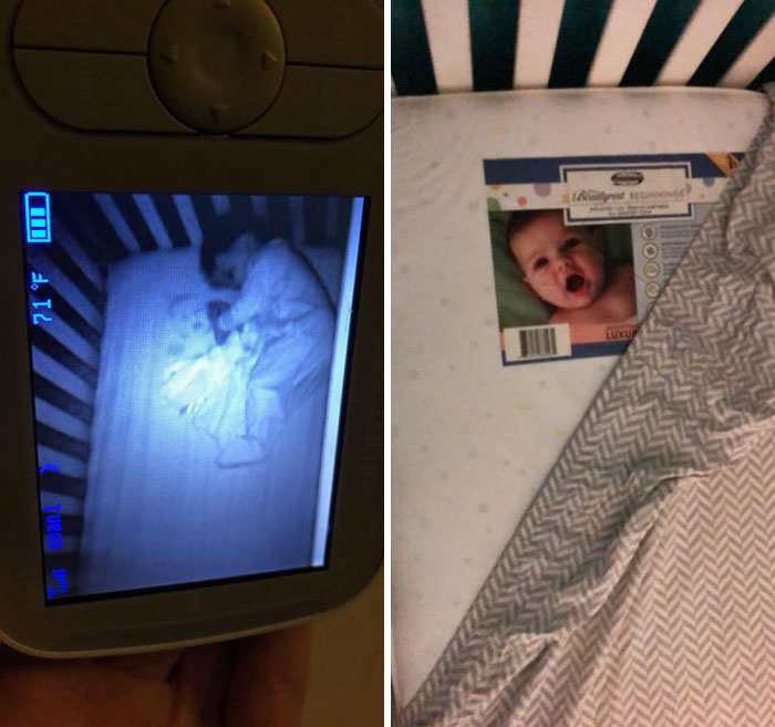 "Ghost Baby" In Son's Crib