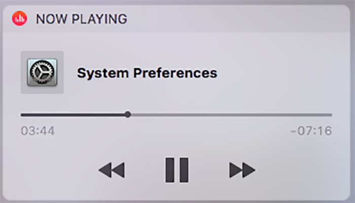 Sonando: preferencias de sistema