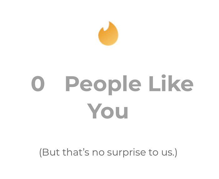 Thanks For Having My Back Tinder, I Guess