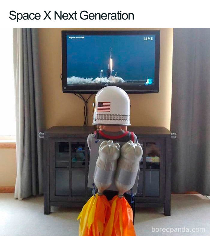 Funny-Reaction-Space-X-Launch