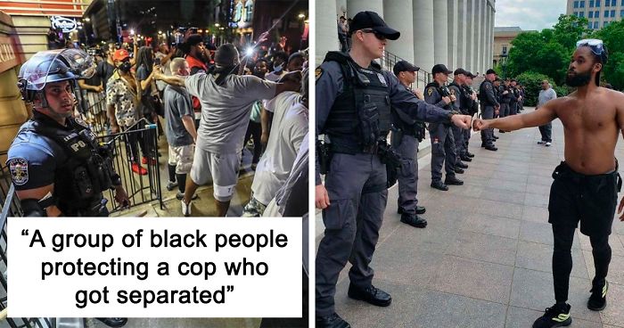 35 Pics Showing The Other Side Of The George Floyd Protests That