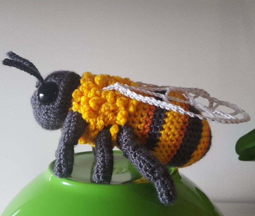 Incredible Bumblebee Amigurumi ... You're Gonna Want To Get This Pattern!