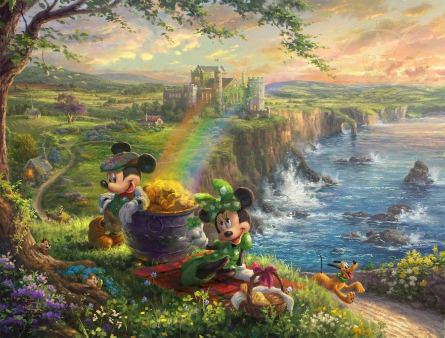 Mickey And Minnie In Ireland