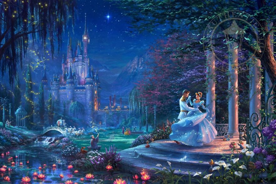 5D Diamond Painting Beauty and the Beast Castle Kit
