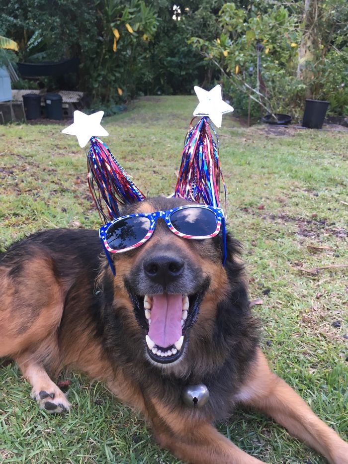 Celebrating His Forth Of July Birthday