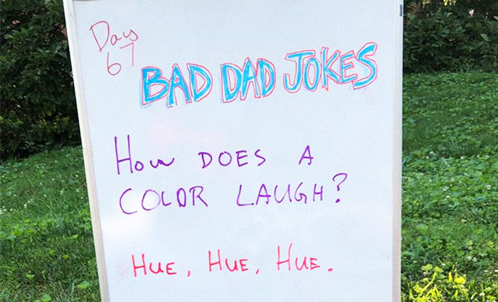 Man On A Hunt For The Worst Dad Jokes Goes Viral (30 Pics)