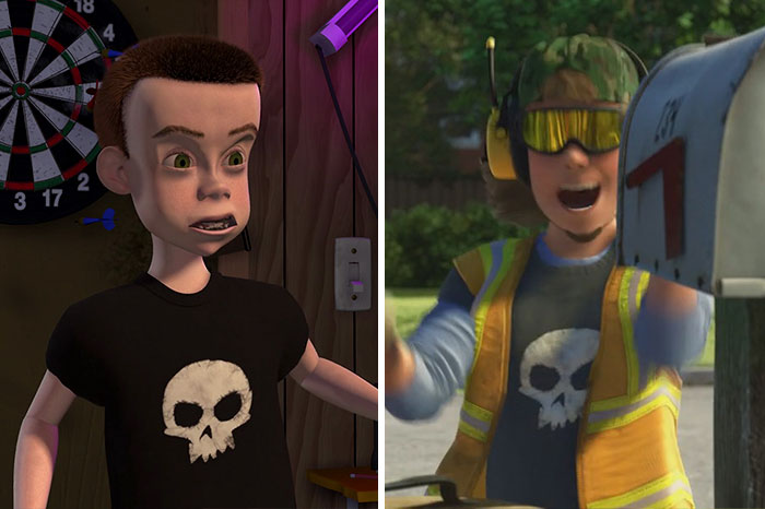 Sid From Toy Story Is The Garbage Man In Toy Story 3