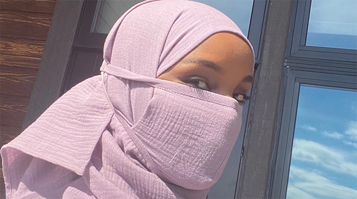 22-Year-Old Model Halima Aden Creates A Line Of Protective Masks For Hijab-Wearers
