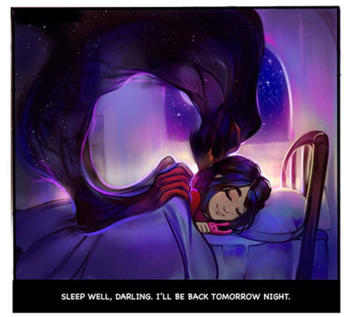 Artist Beautifully Illustrates This Monster Story That's Been Making People Emotional For Years