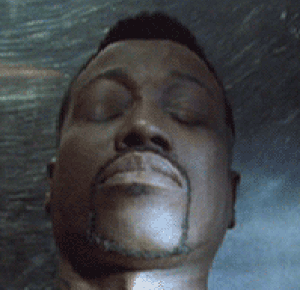 In Blade:trinity, Wesley Snipes Had Dificulties With The Production Team And At One Point Was Even Unwilling To Open His Eyes For The Camera. Leading To This Morgue Scene Where They Had To Cgi Open Eyes For Him