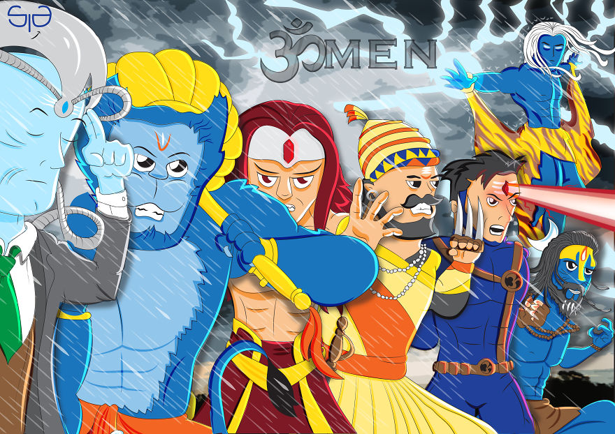 I Created Shiva Avatars As X-Men I Created Shiva Avatars As X-Men