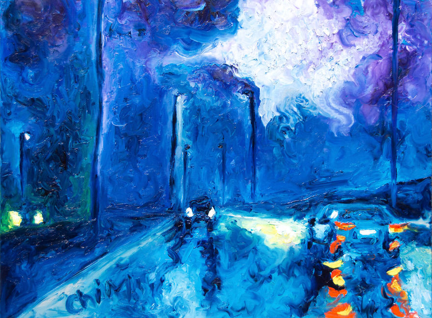 Find Out How This Painter Is Using The Color Wheel To Create String Impact Find Out How This Painter Is Using The Color Wheel To Create String Impact