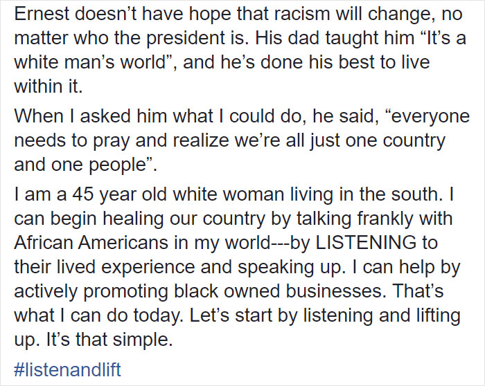 White Woman Asks A Black Man About Racism, Receives The Cold Truth