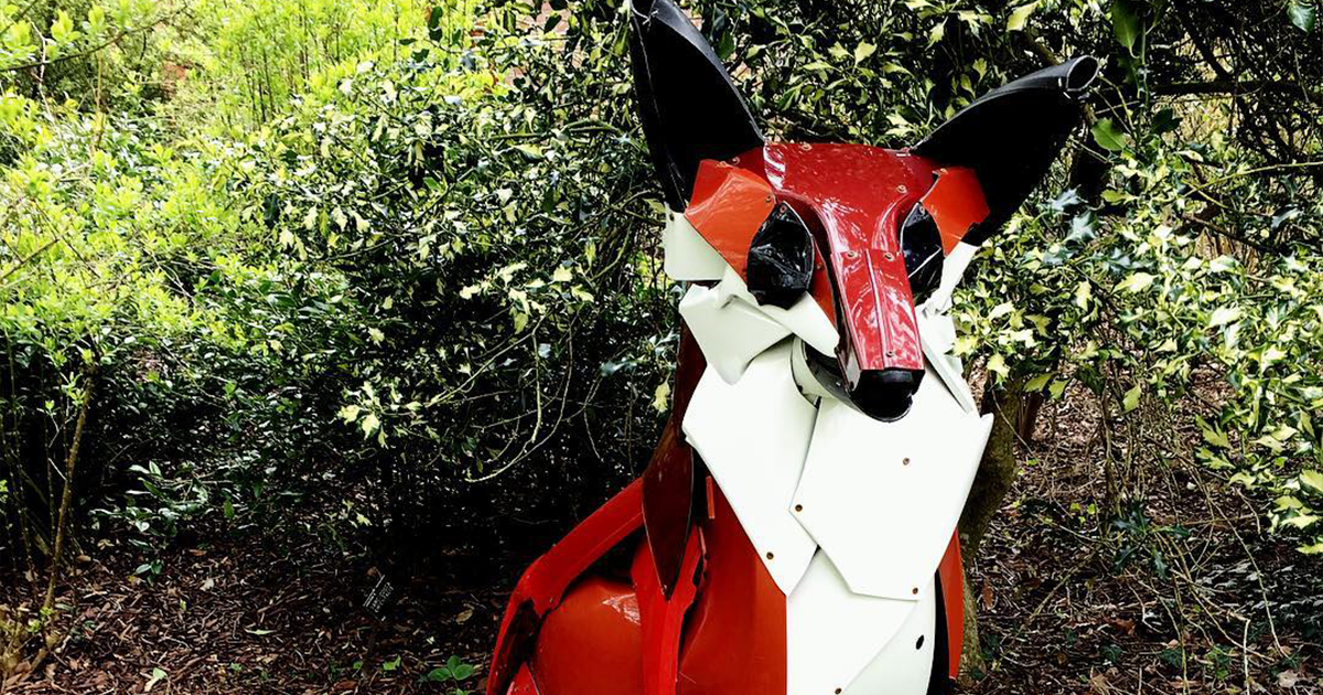 This Artist Turns Old Parts Into Beautiful Sculptures Of Animals 50 