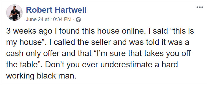 Black Man Gets Told The House Offer Is "Off The Table" Since It's Cash Only, Proves Them Wrong