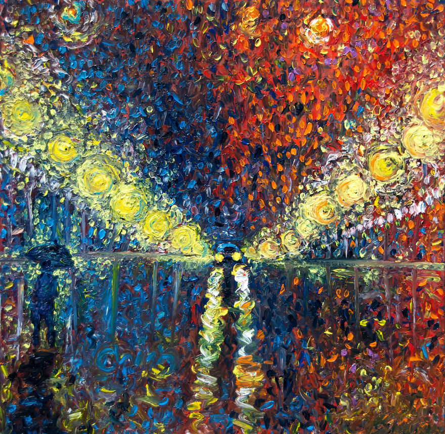 Find Out How This Painter Is Using The Color Wheel To Create String Impact Find Out How This Painter Is Using The Color Wheel To Create String Impact