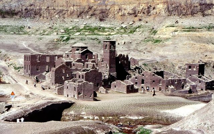 Medieval Italian "Ghost Village" That's Been Underwater Since 1947 May Soon Reappear To Boost Tourism